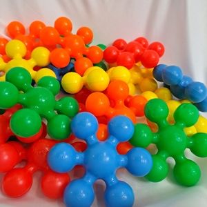 Playskool 1981 Star Link Toy Building Blocks